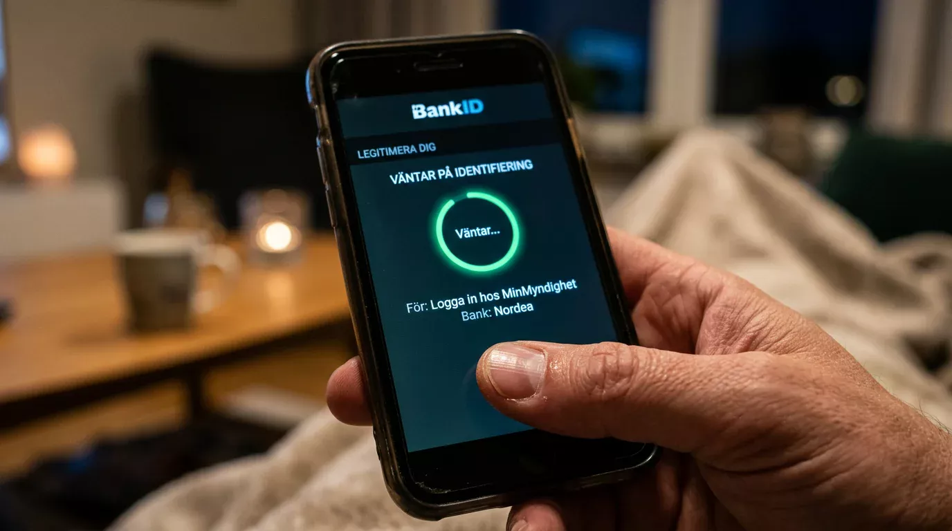 Snabb BankID-inloggning på mobilen tar mindre än 30 sekunder