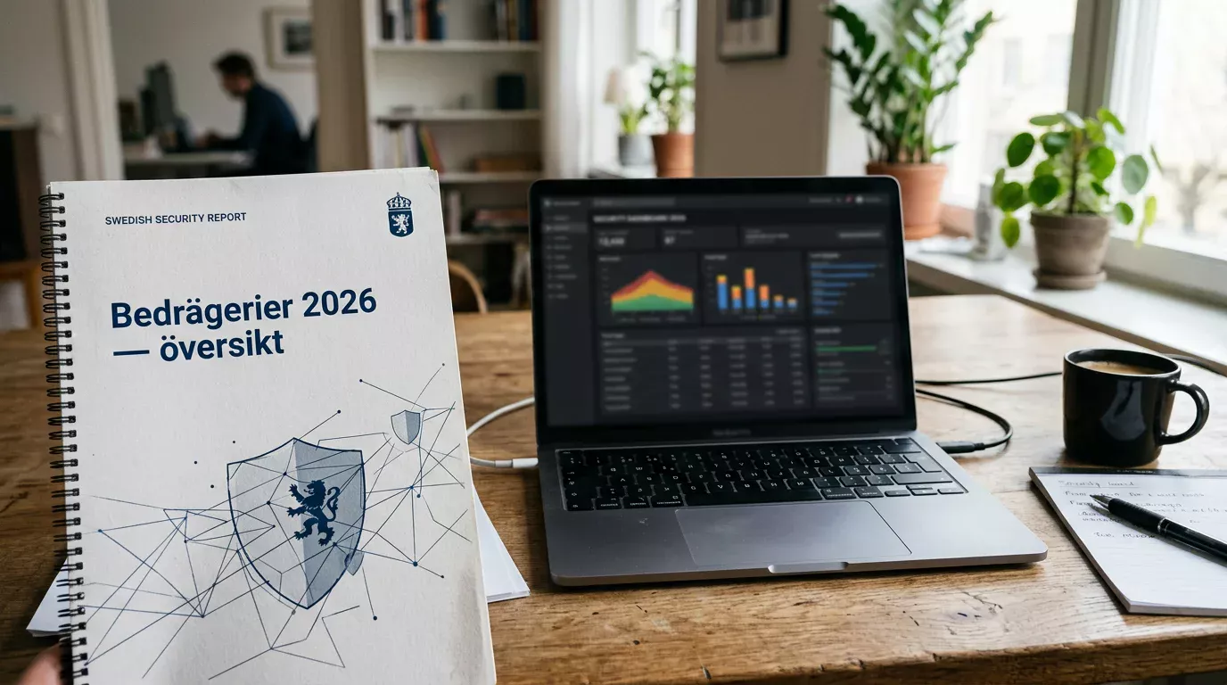 Volym av bedrägerier på den svenska finansmarknaden i översikt