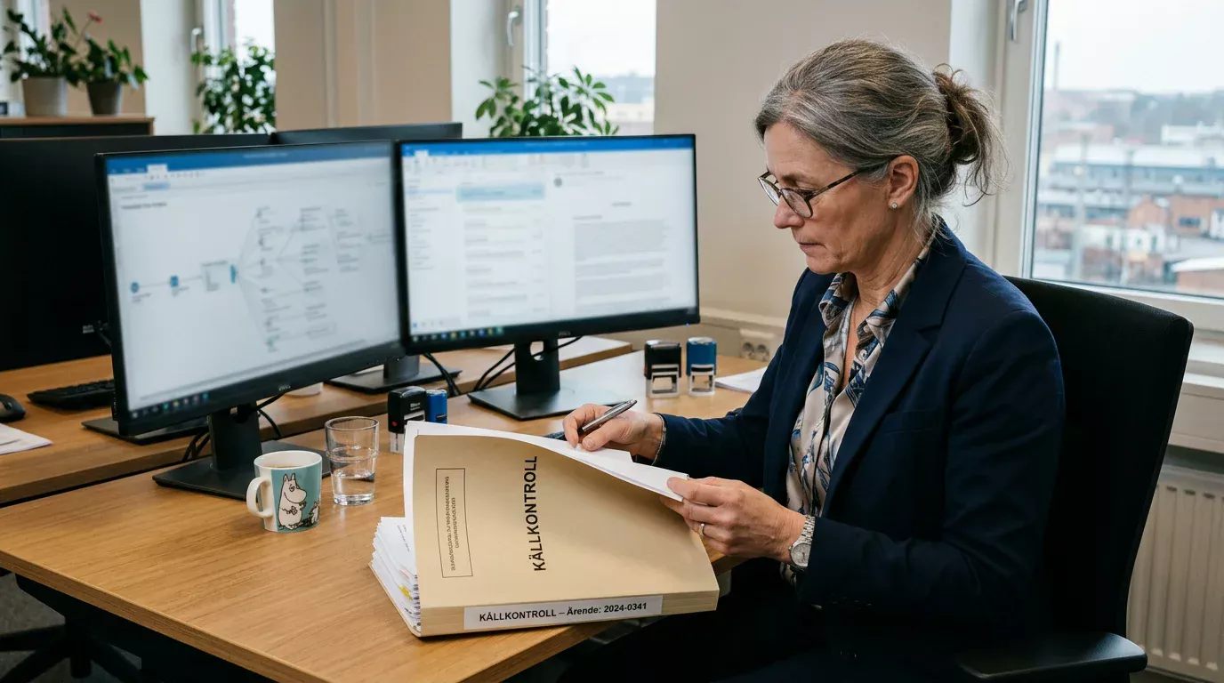 Enhanced due diligence och källkontroll vid stora Swish-insättningar