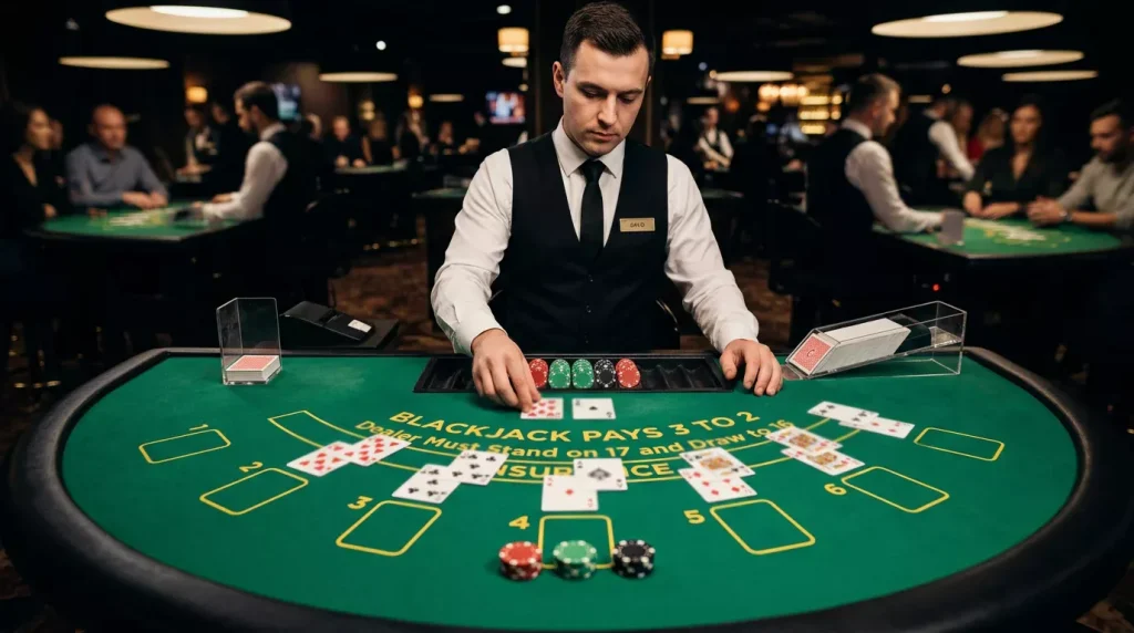 Live blackjack