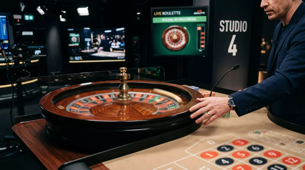 Live roulette