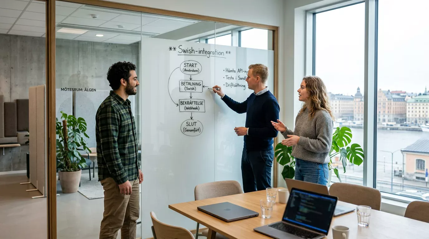 Ny operatör väljer Swish som central betalningsmetod från start