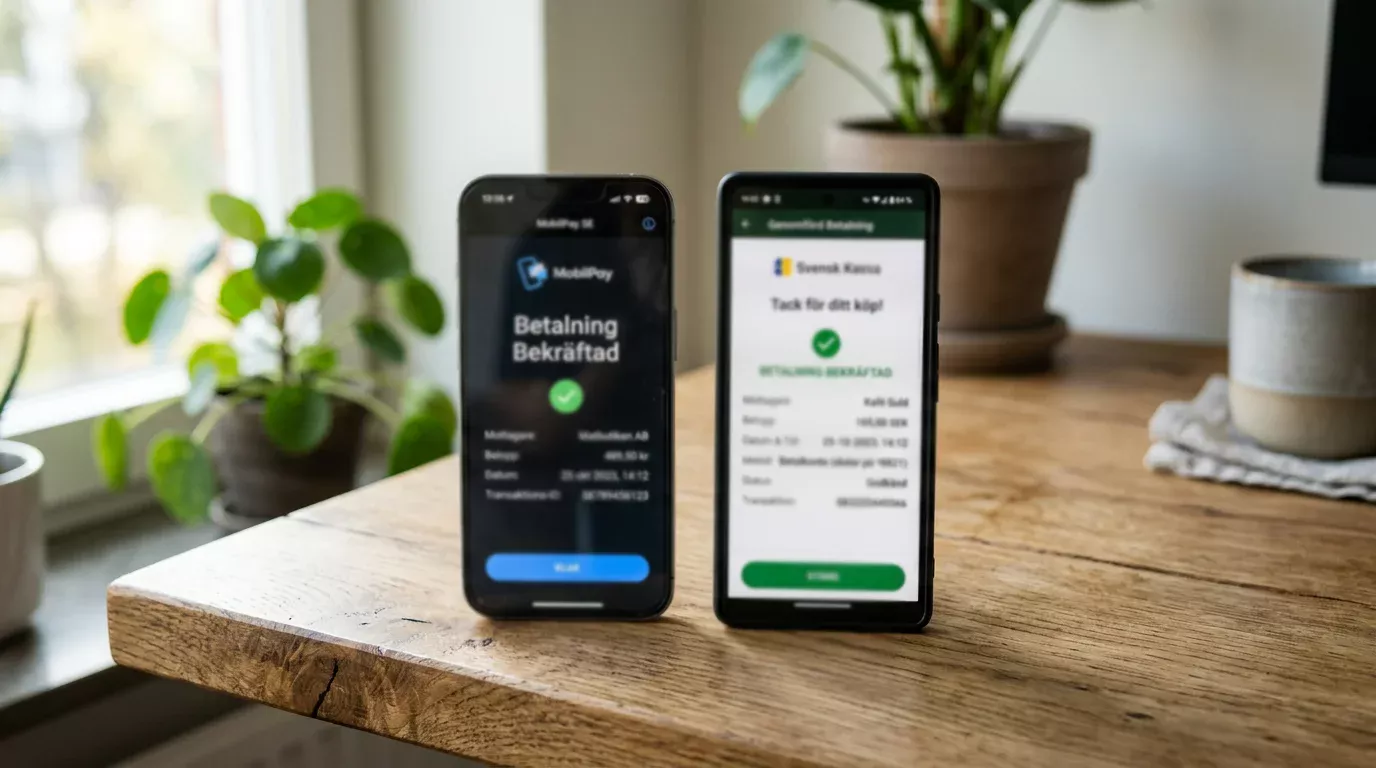 Open banking och clearing-infrastruktur jämförda i mobilflödet