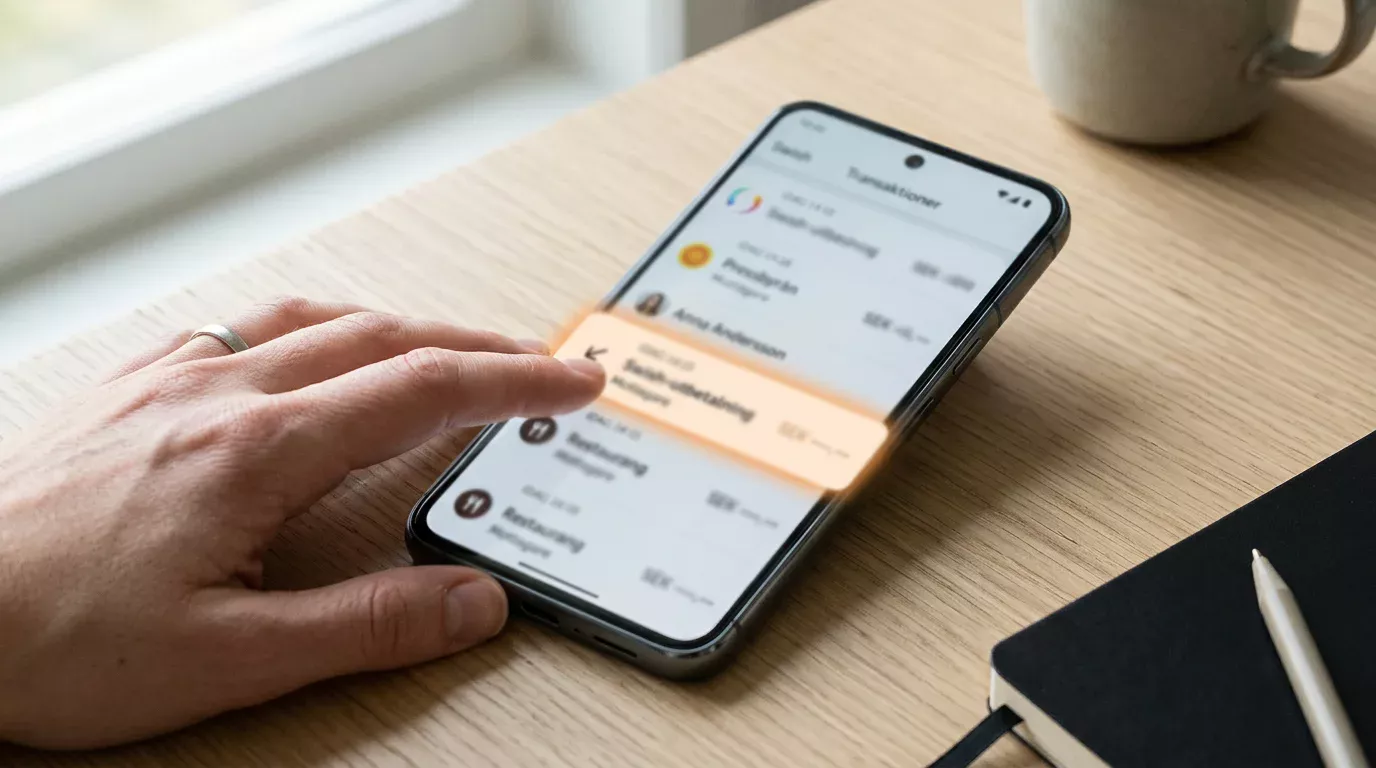 Provider påverkar inte uttagshastigheten via Swish-betalning