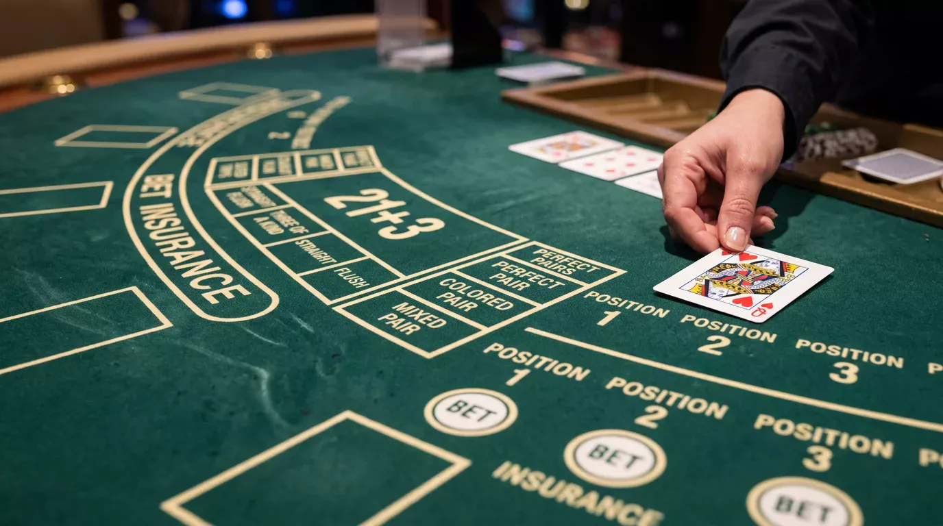 Sidobet och payout-strukturer på live blackjack-bordet