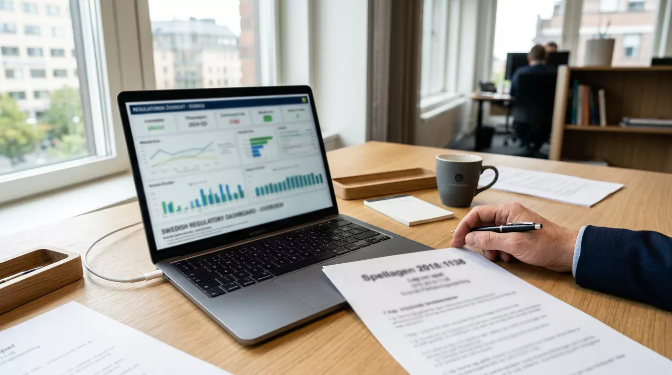 Spelinspektionens mandat och licensieringsstruktur i översikt