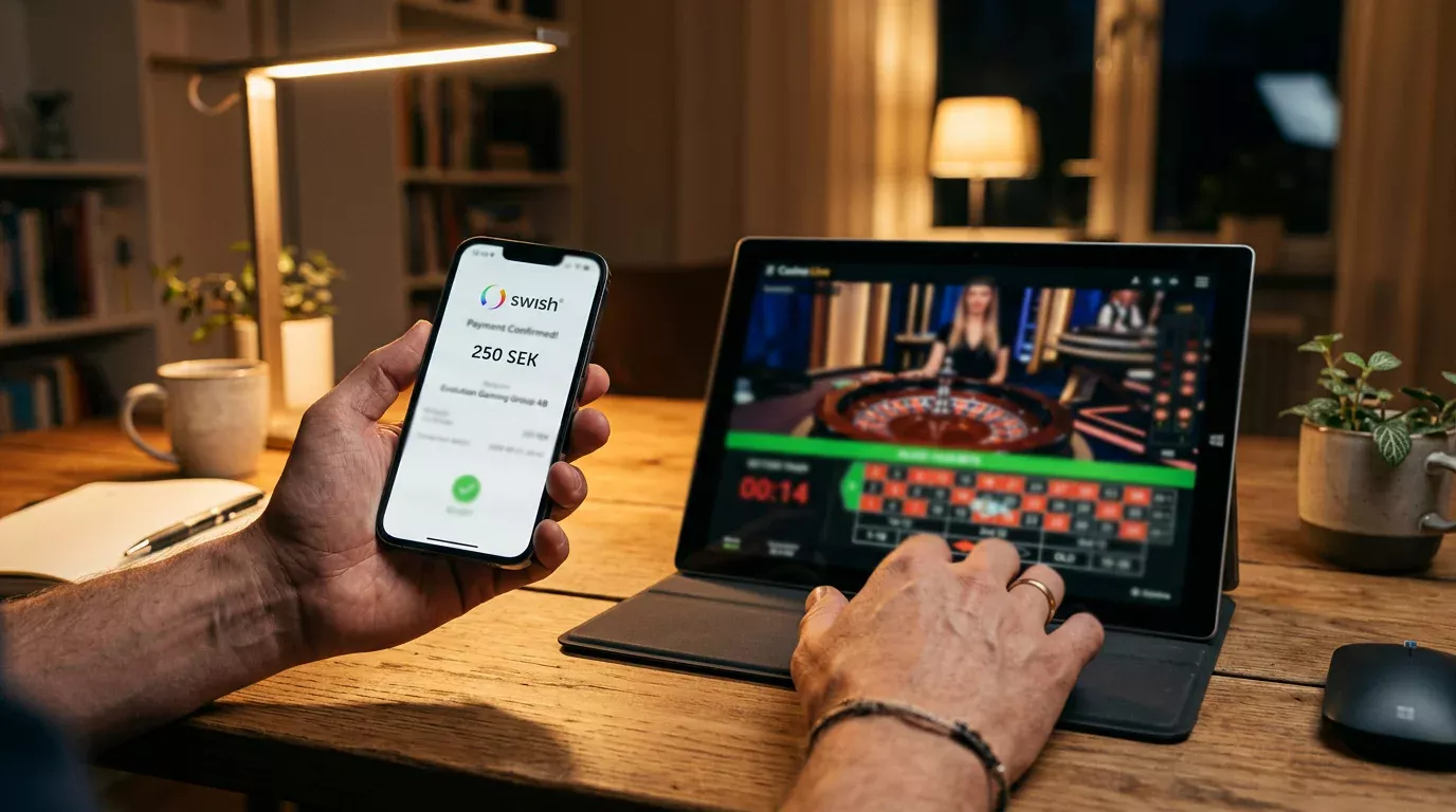 Swish-rundtid och dess passande till live roulette-tempo