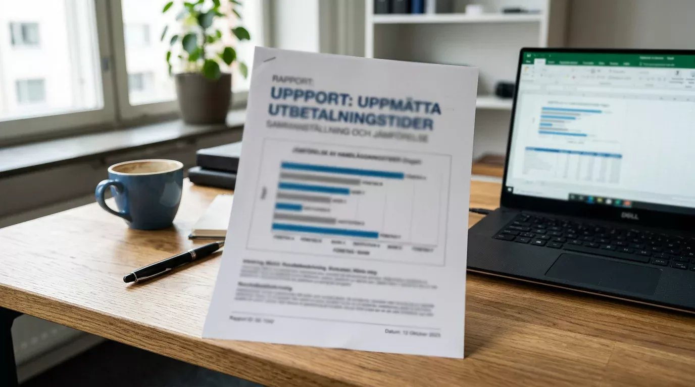 Uppmätta utbetalningstider för Trustly och Swish jämfört